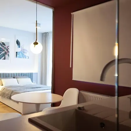 아파트 New! Stylish Studio With Parking *